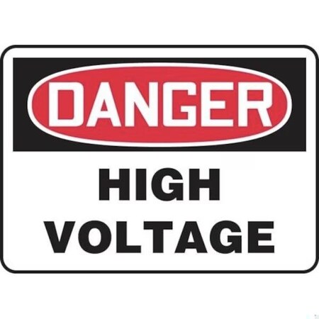 Accuform OSHA DANGER SAFETY SIGN HIGH MELC113XP MELC113XP